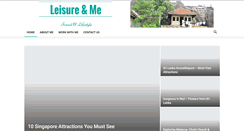 Desktop Screenshot of leisureandme.com